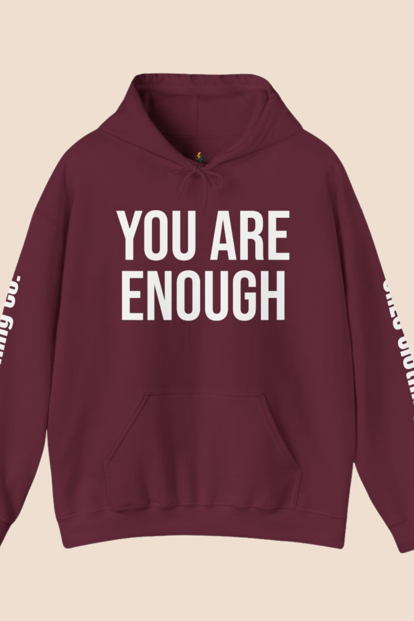 "You Are Enough" Unisex Hoodie