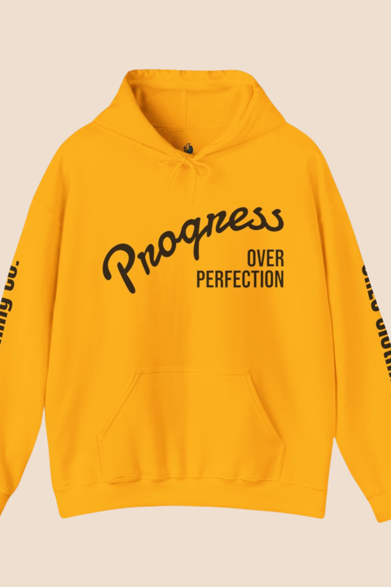 "Progress Over Perfection" Unisex Hoodie