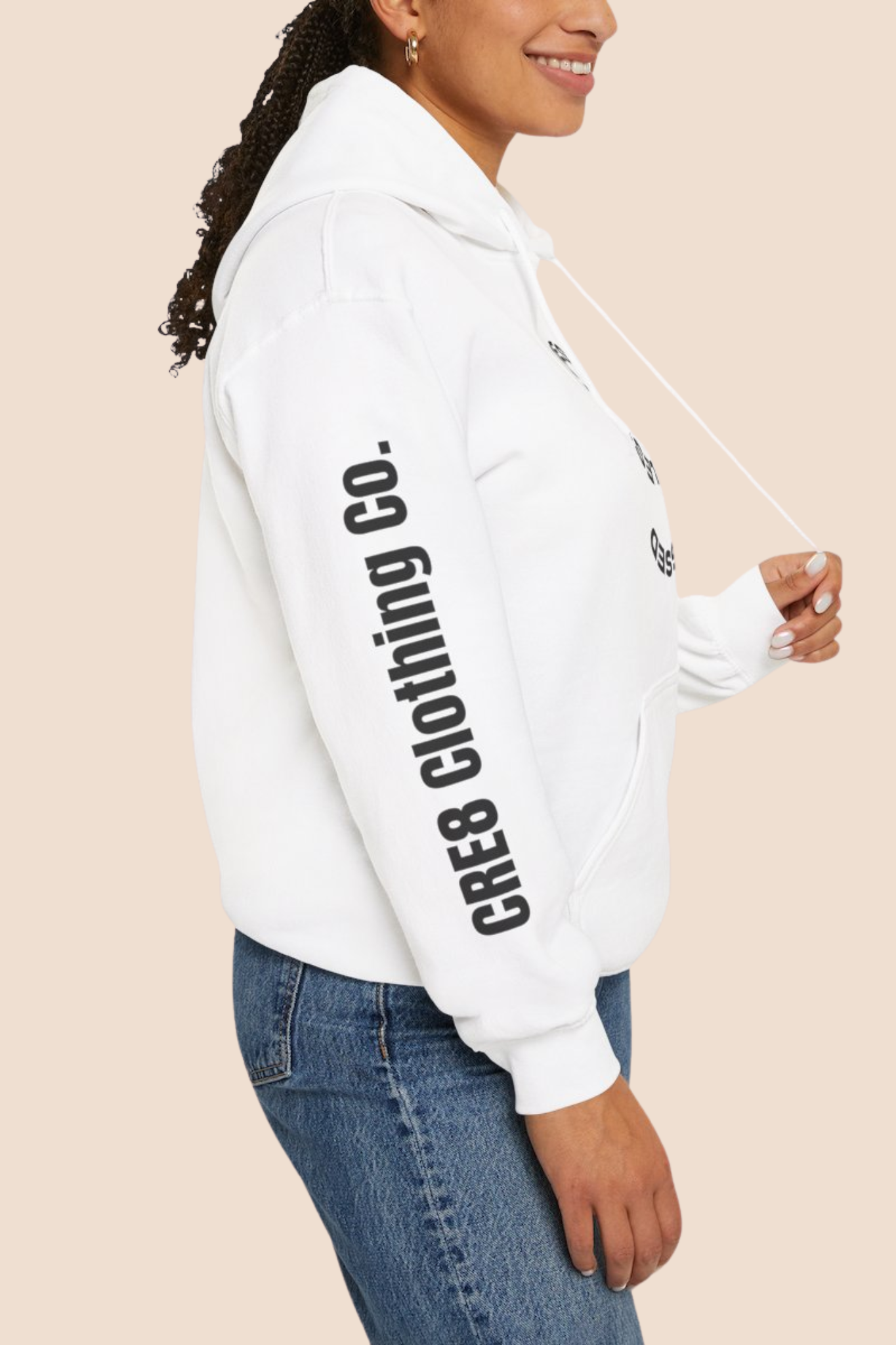 "Less Stress, Stay Blessed" Unisex Hoodie