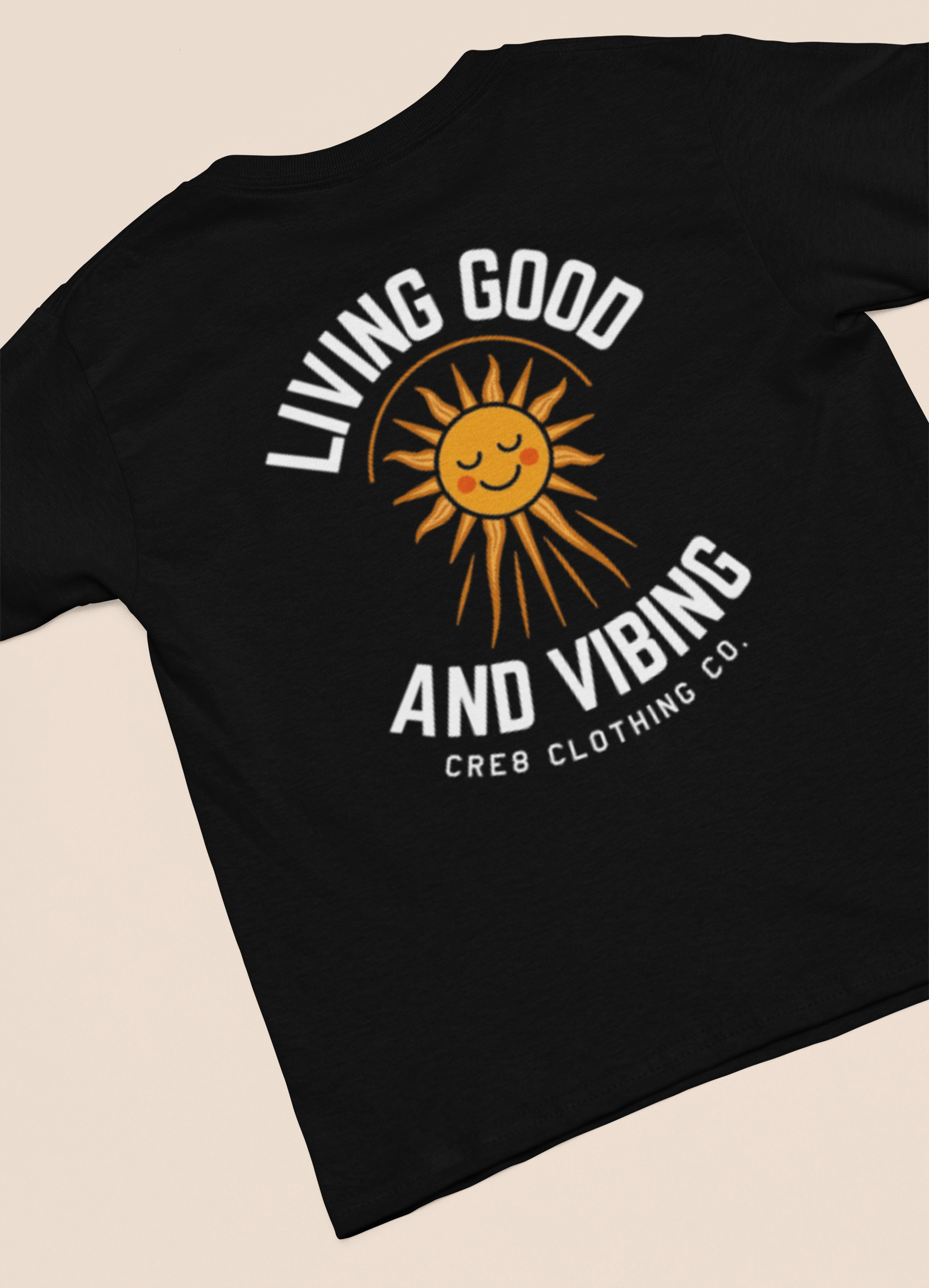 "Living Good & Vibing" Unisex Tee