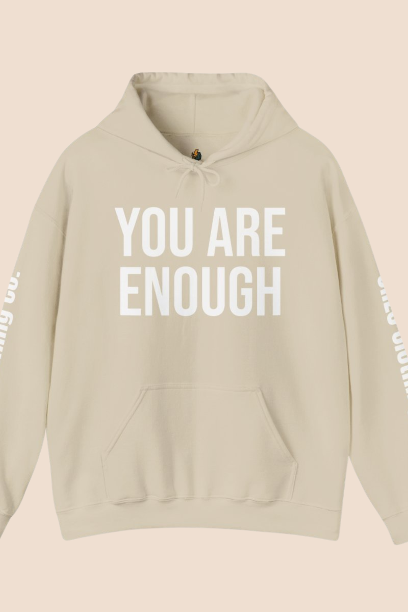 "You Are Enough" Unisex Hoodie