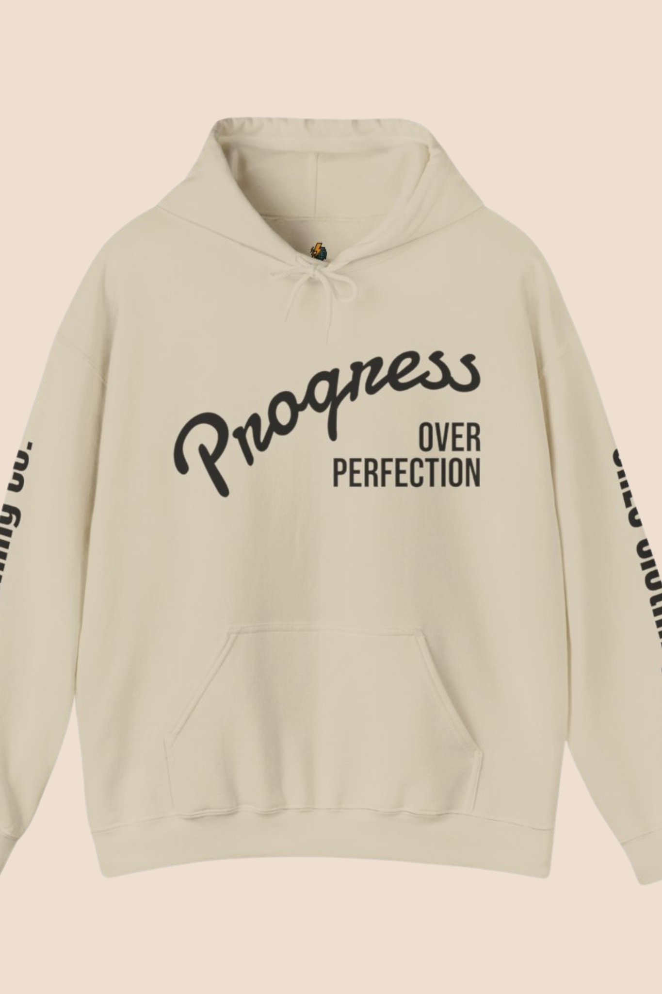 "Progress Over Perfection" Unisex Hoodie