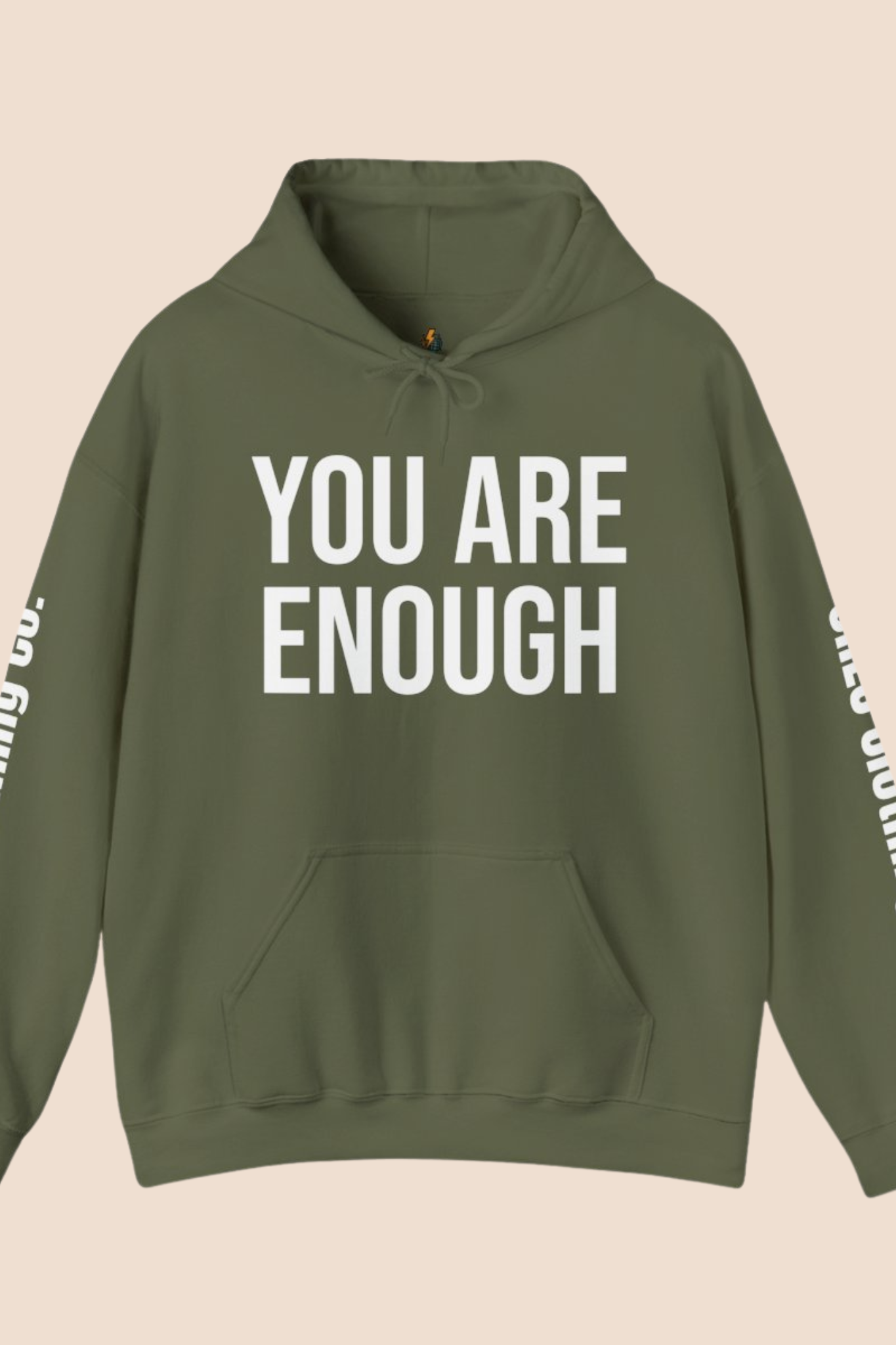 "You Are Enough" Unisex Hoodie