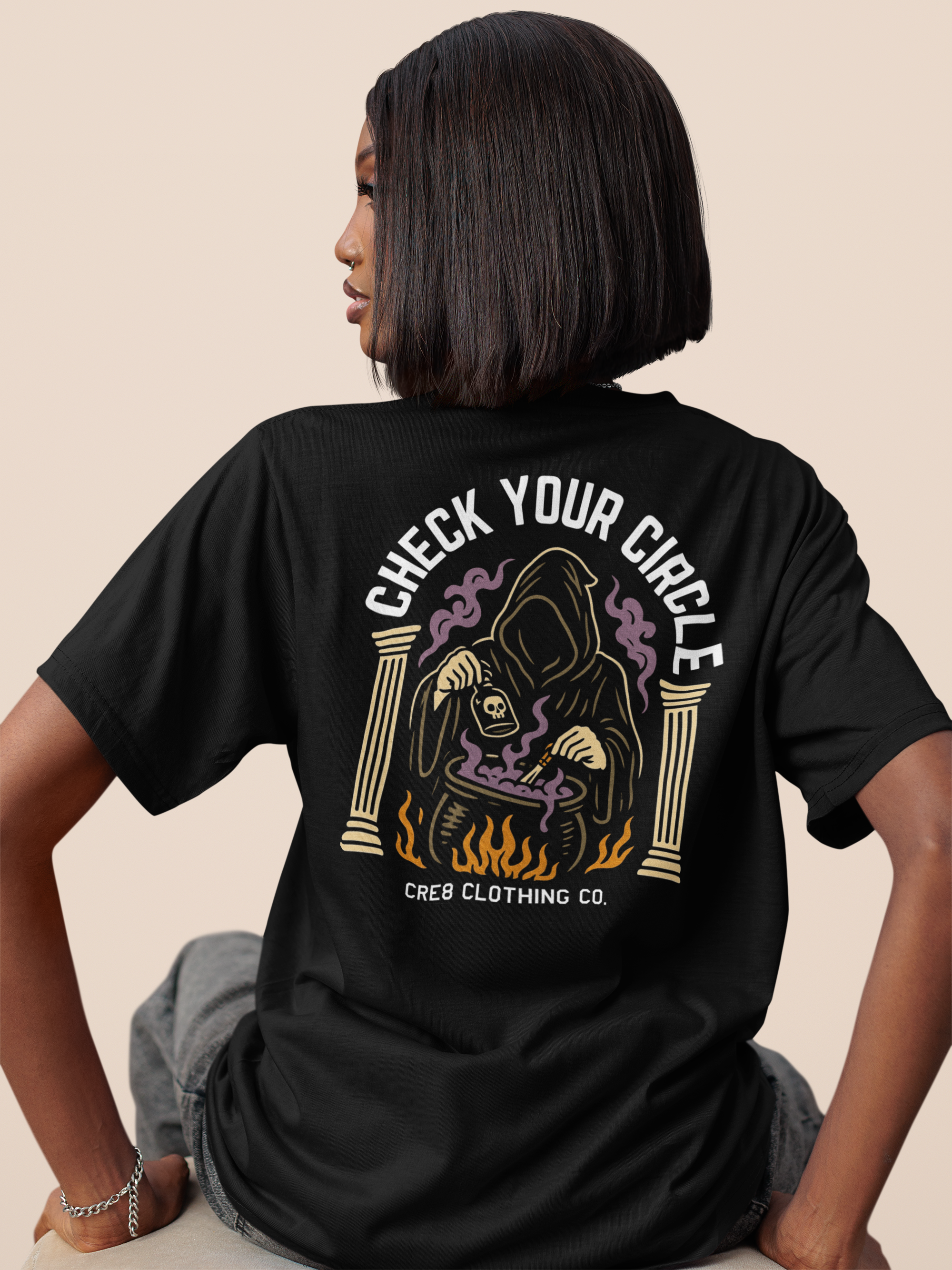 "Check Your Circle" Unisex Tee