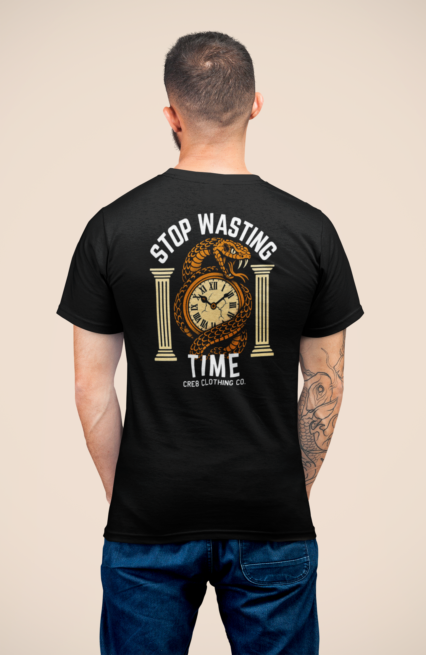 "Stop Wasting Time" Unisex Tee